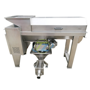 Grapes stem removing and smashing machine/ Grapes stem remover and smasher machine Grape stubble crusher