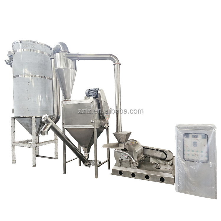 Industrial Vanilla Flaxseed Linseed Super Extra Fine Powder Grinder Pulverizing Machine Tianze