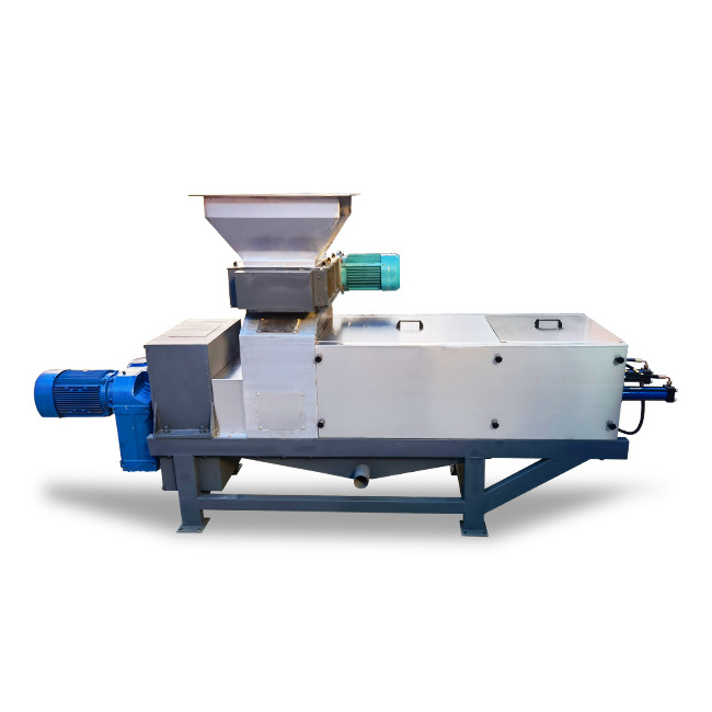 New design Water hyacinth crushing dewatering press machine Screw extractor machine