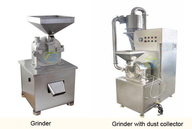 Automatic Herbal Tea leaf grinding machine Grind Fineness 20-120Mesh