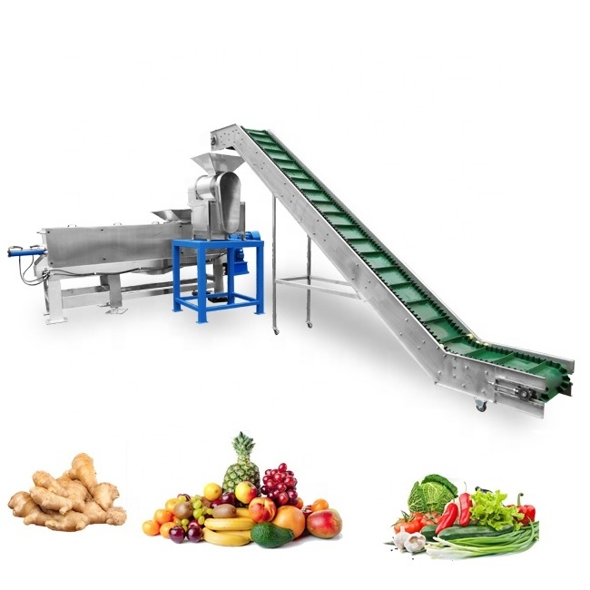 Industrial herb juice extractor grass pulp squeezing machine wheat grass juice screw press