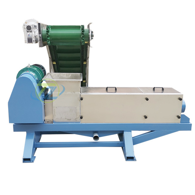 Industrial herb juice extractor grass pulp squeezing machine wheat grass juice screw press