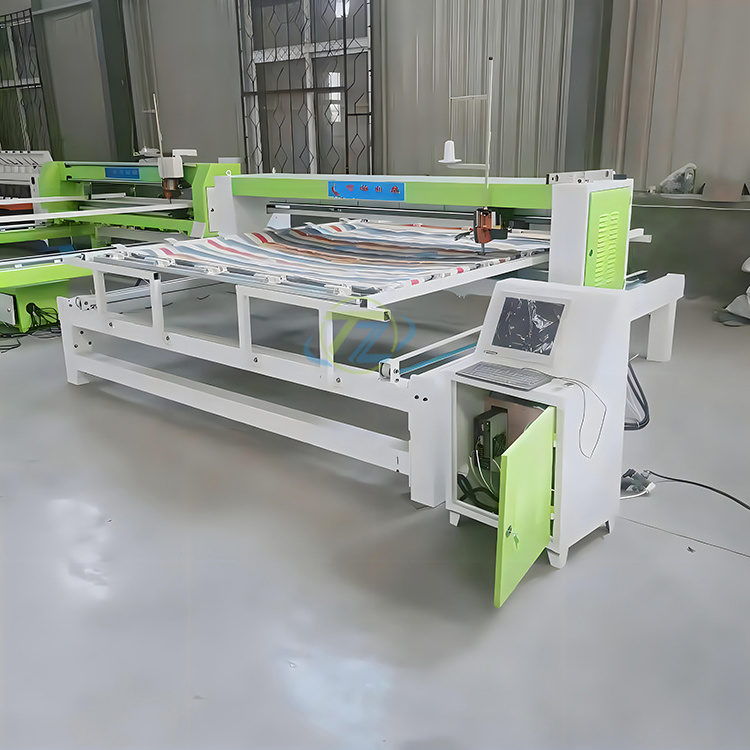 CNC High Frequency Stitch Single Needle Quilting Machines Trade Custom Ultrasonic Quilting Making Machine for Mattress tianze