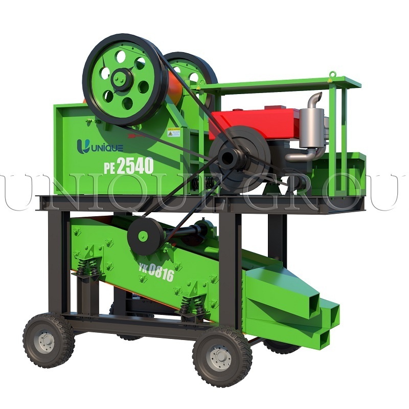 Diesel Mobile Portable Rock marble granite aggregate Crushing Plant Prices quarry production line Stone Jaw Crusher Machine Sale