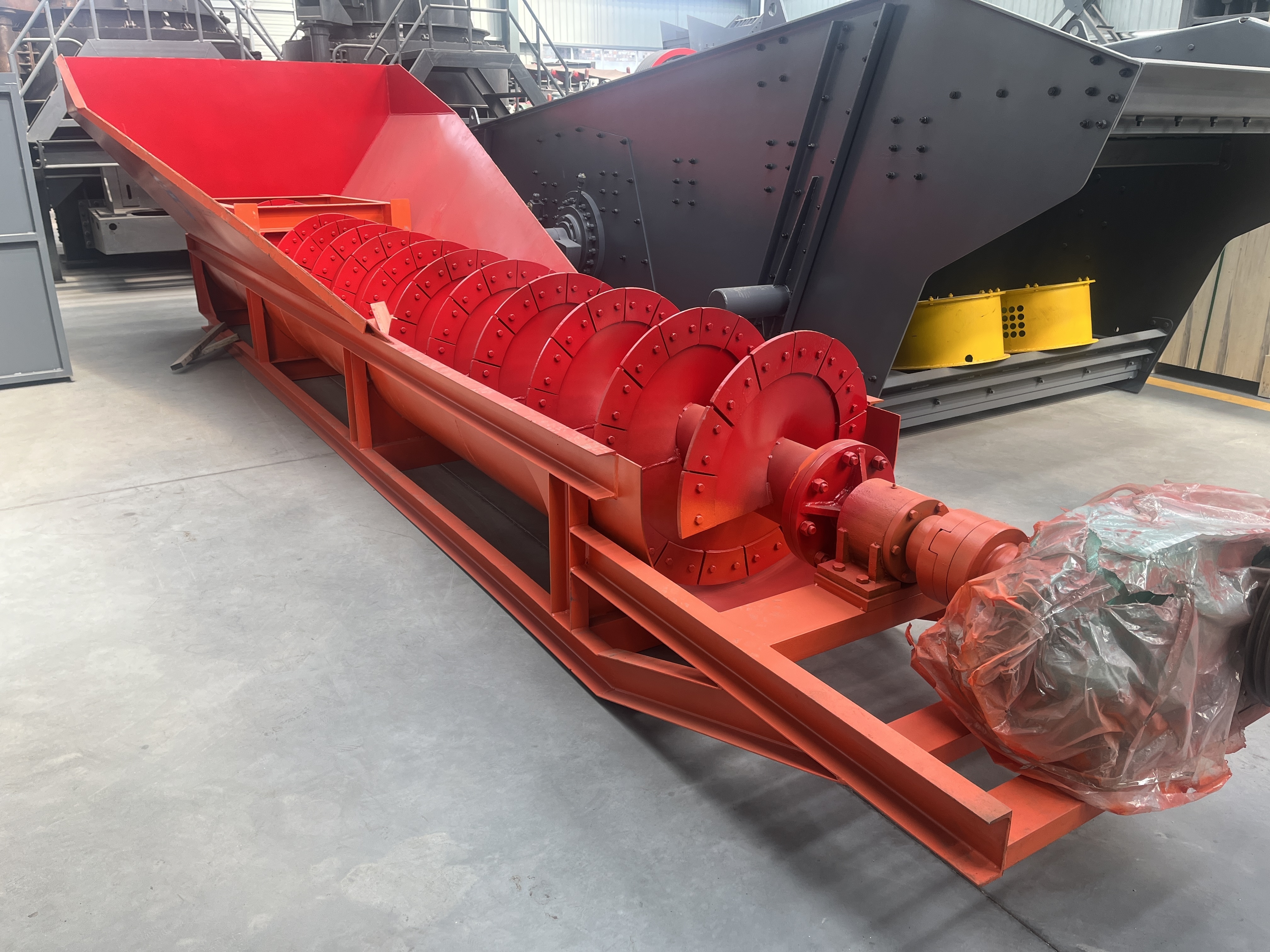 High efficiency Spiral Silica Screw Sand Washing Machine Price For Sale