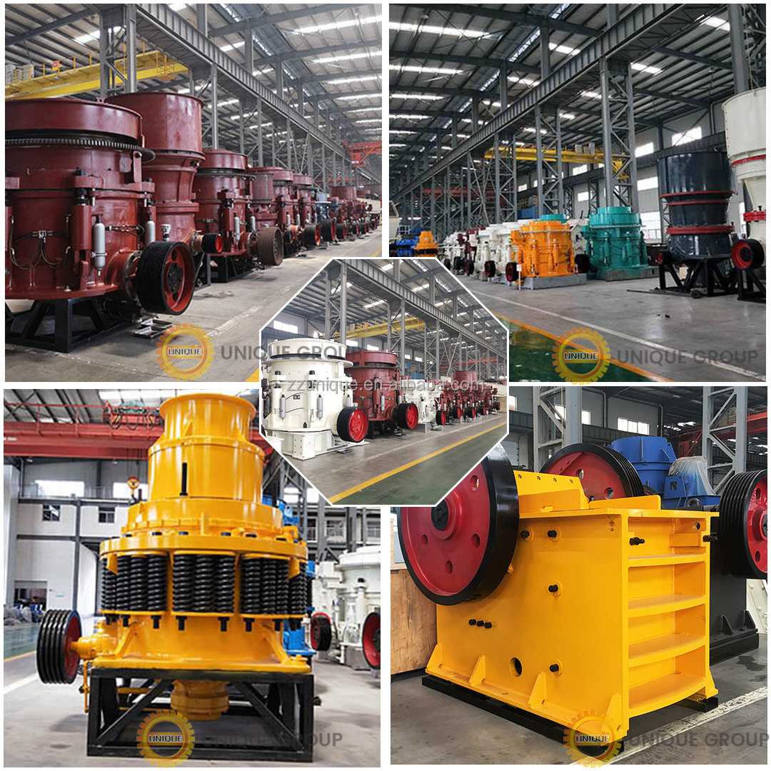 Complete set granite gravel rock stone crushing production line 200tph river stone crusher plant