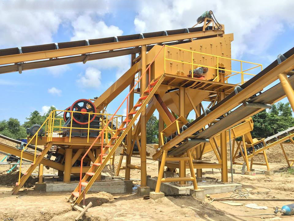 Mining Equipment Manufacturers Mining High level used construction production line for crushing stone