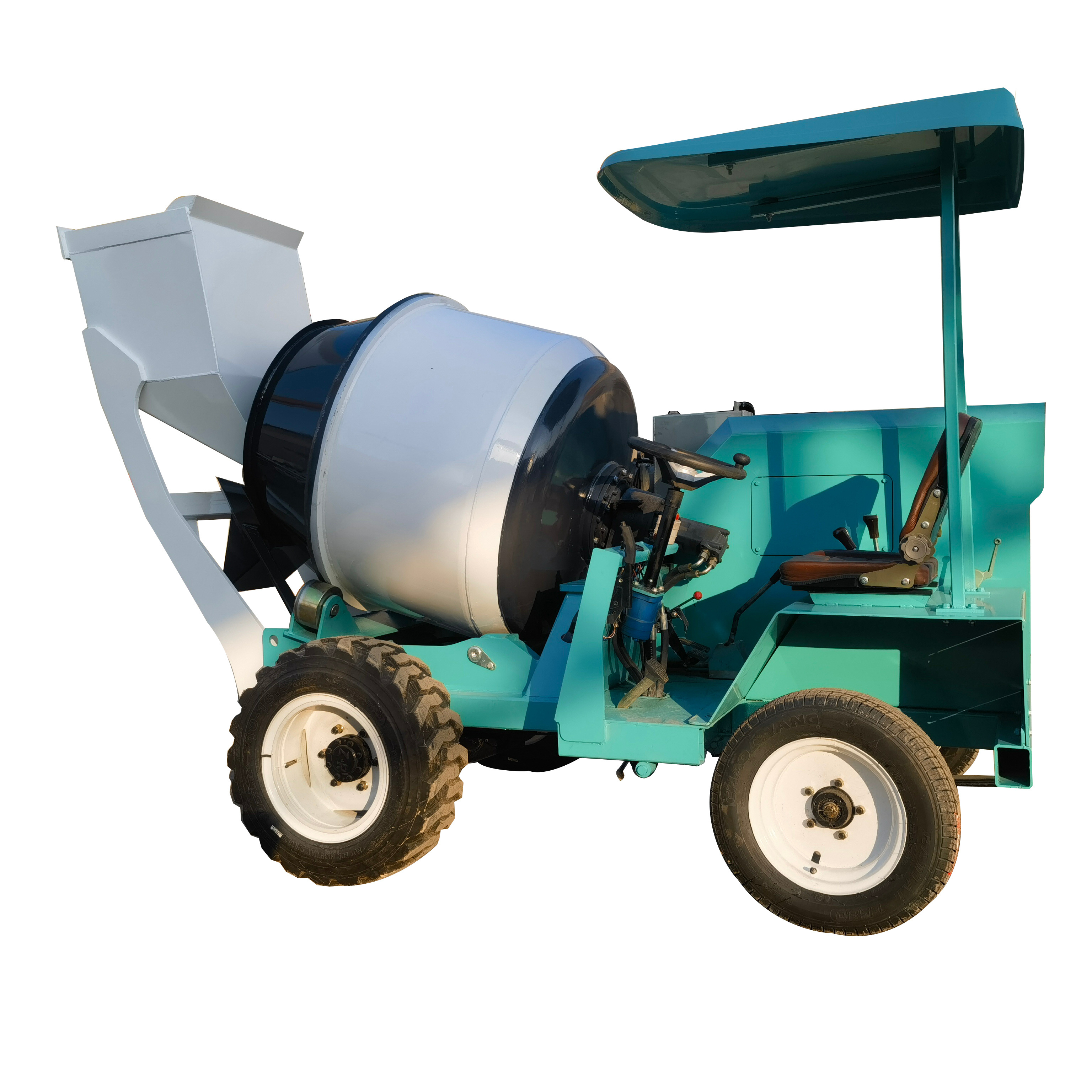 Factory made self loading foam concrete mixer truck