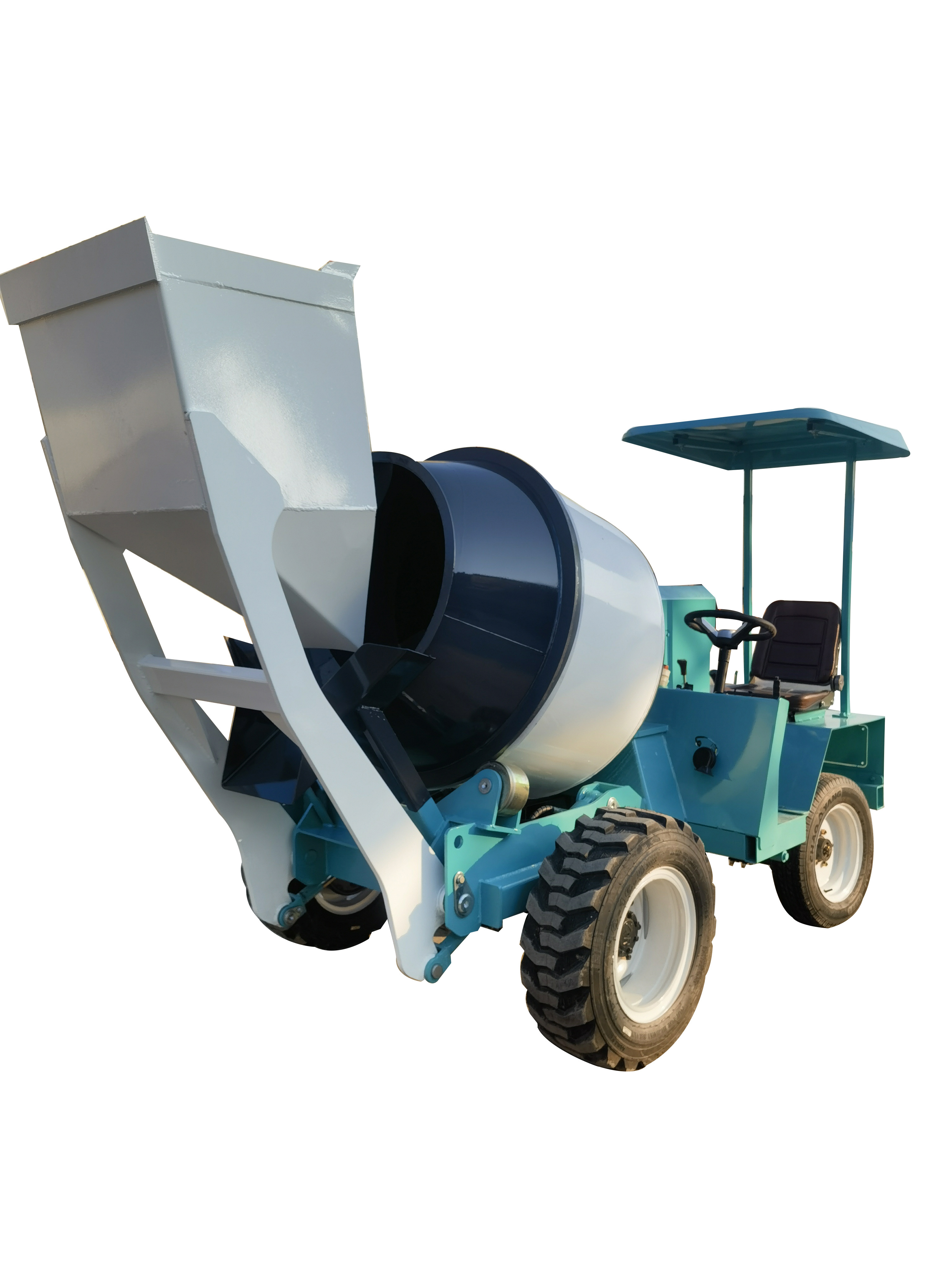 Factory made self loading foam concrete mixer truck