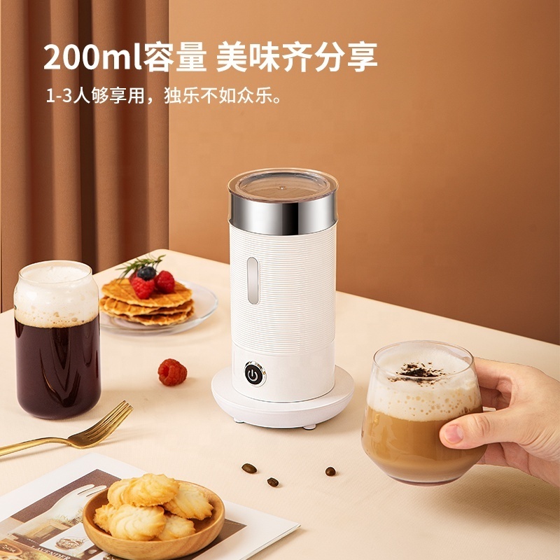 2024 New Detachable Milk Frother Electric Milk Steamer handheld milk foamer