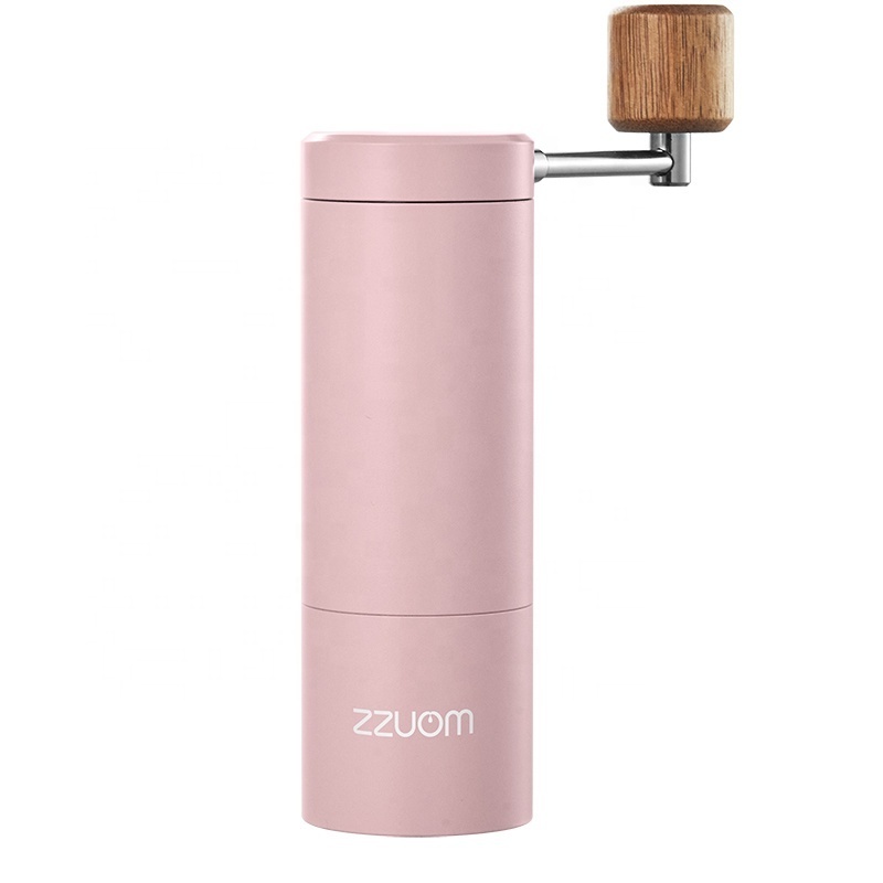 ZZUOM Factory Direct Supply Hand Coffee Mill Mini Stainless steel Manual Coffee Grinder