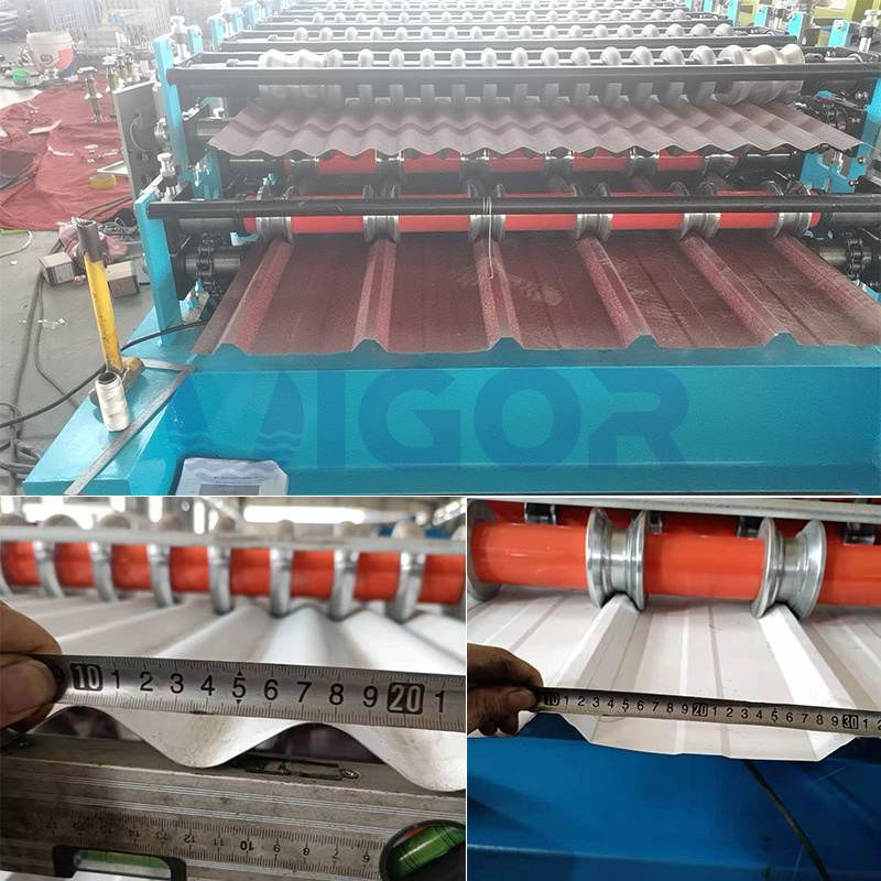 trapezoid roof panel roll forming machine profile corrugated roll forming machine manufactures