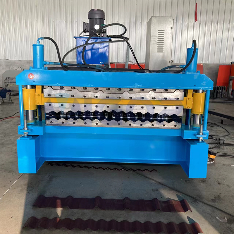 trapezoid roof panel roll forming machine profile corrugated roll forming machine manufactures