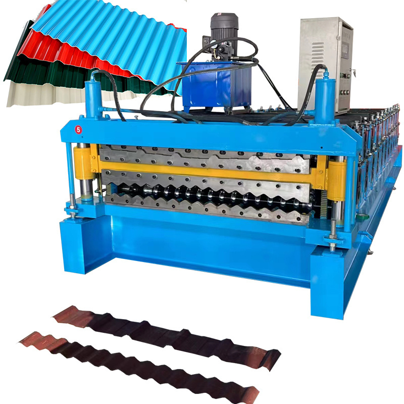 trapezoid roof panel roll forming machine profile corrugated roll forming machine manufactures