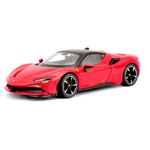 Burago hot new products  alloy toys boys' gift collection gift decorations 1:24 Ferrari sf90 sports car model