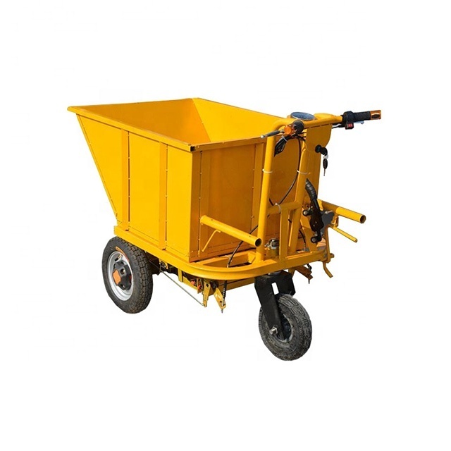 Pull ash dump trolley/ brick tipper architectural engineering transfer cart price