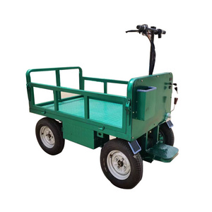 Small electric trolley/ Electric plate transporter /Garden Storage Cart