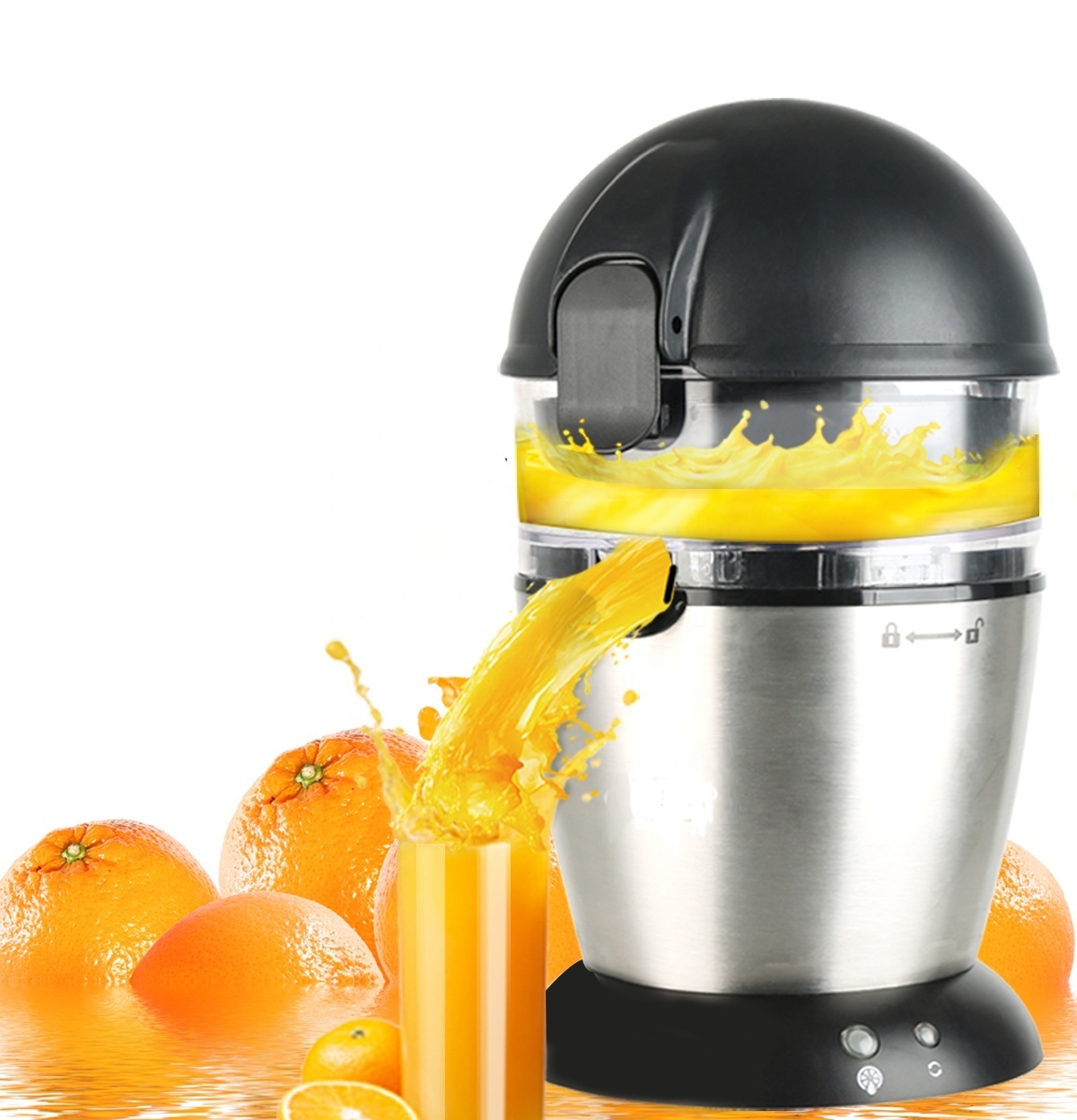 Powerful 50W Electric Stainless steel Citrus juicer