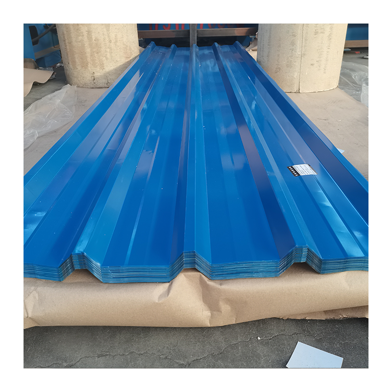 Yellow wave zinc coated metal corrugated aluminum roof sheet price of ibr roof sheeting