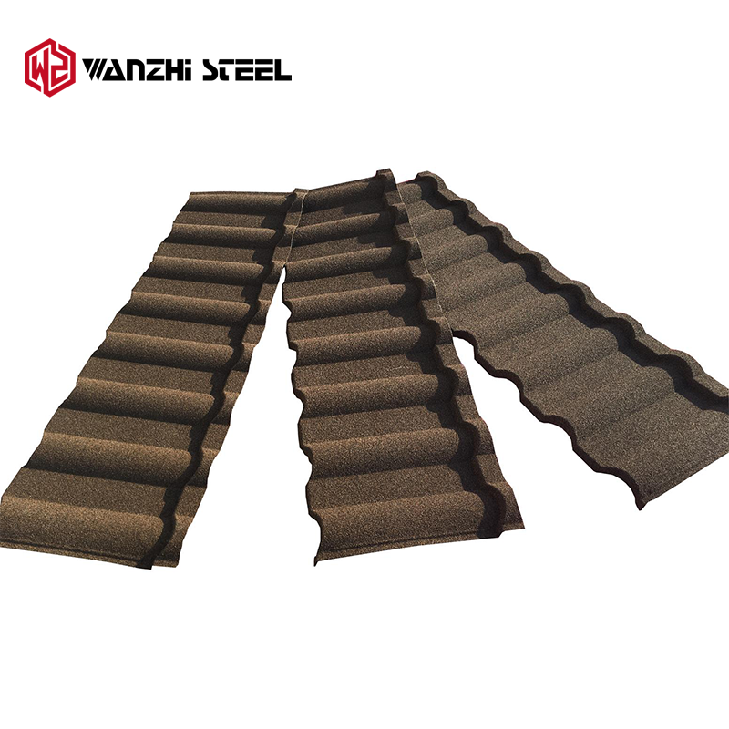 Shingle double roman stone coated steel step tiles roofing sheets in  jamaica lagos nigeria jinuha