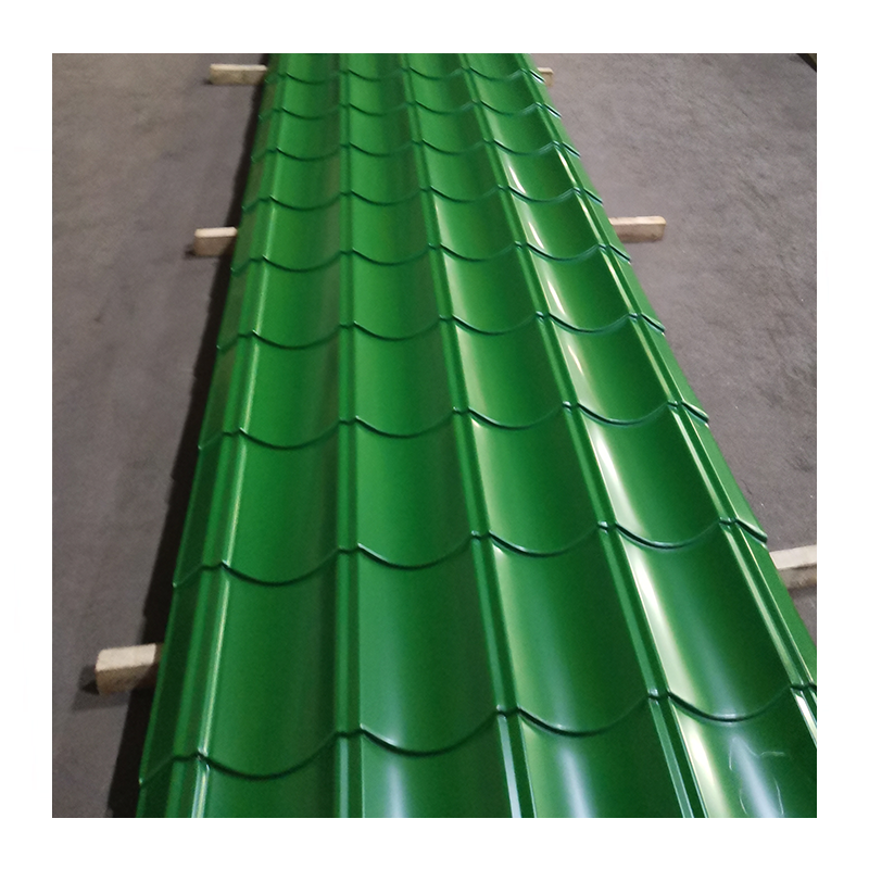 Yellow wave zinc coated metal corrugated aluminum roof sheet price of ibr roof sheeting