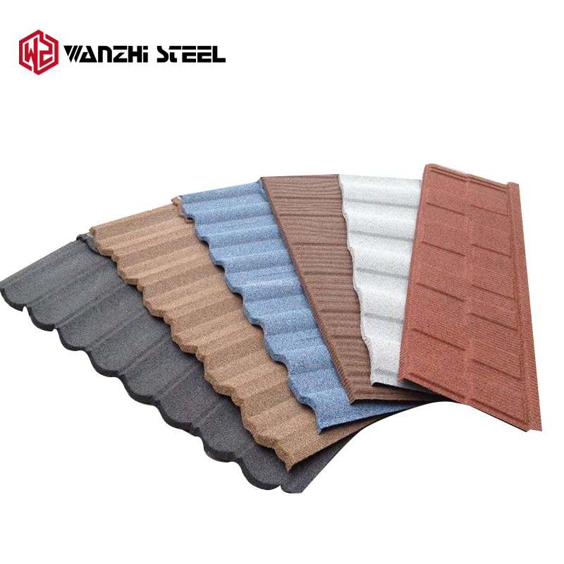 Chinese stone coated metal roof tiles colored artificial quartz rock black slate roof tiles price in philippines