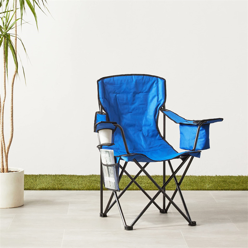 Poolside Backyard Beach Park Portable Folding Camping Outdoors Chair With Carrying Bag