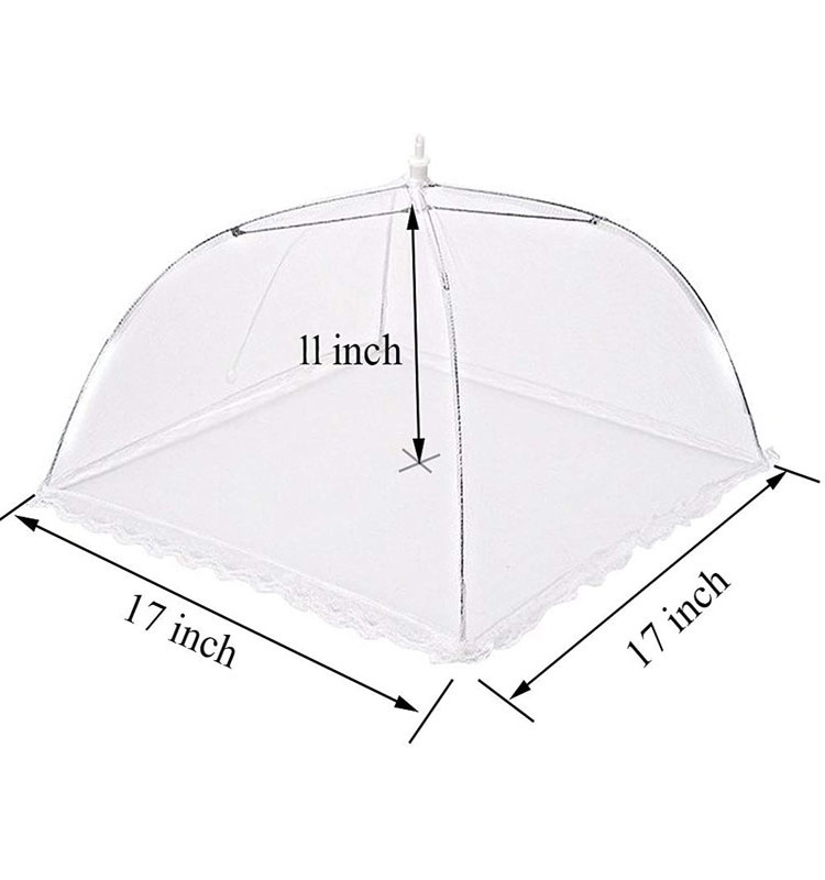 Outdoors Screen Tents Parties Picnics BBQ Reusable And Collapsible Pop Up Mesh Food Covers Umbrella