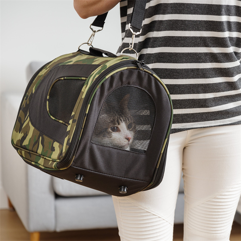 Dogs Carrier Cats Airline Approved Pet Carriers Sided Pet Travel Medium Cats Puppy Small Carrier Travel