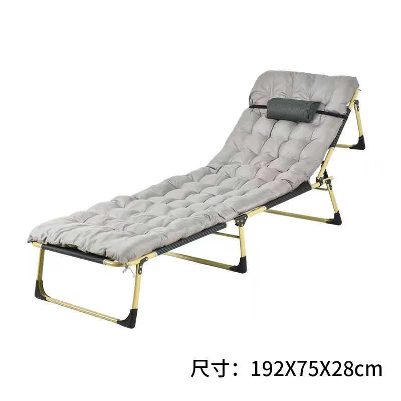 Sunbathing Tanning Portable Camping Recliner Outdoor Patio Beach Lawn Pool Adjustable Folding Chaise Lounge Chair Folding Bed