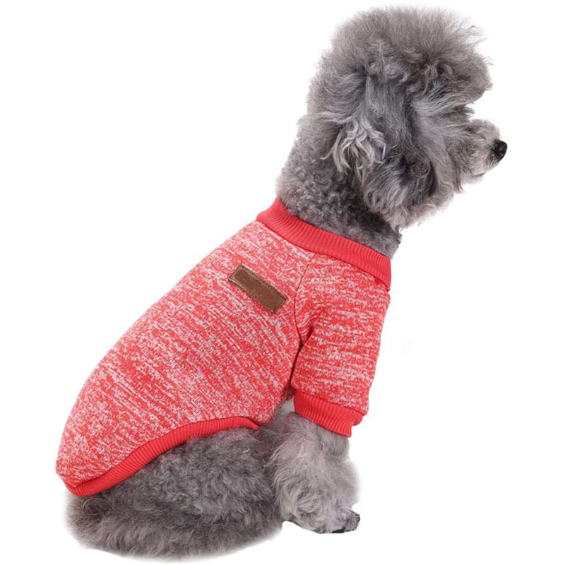 Pup Dogs Shirt Winter Puppy Sweaters Soft Thickening Warm Pet Dog Clothes Knitwear Dog Sweater