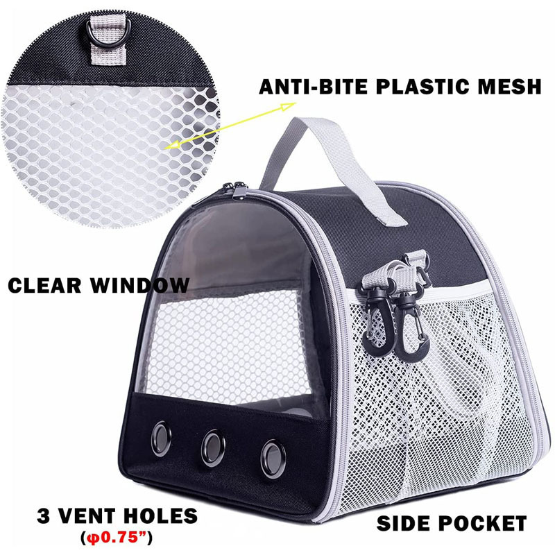 Guinea Pig Hamster Bird Rat Squirrel Portable Travel Carrier Cage Small Animal Carrier Bag