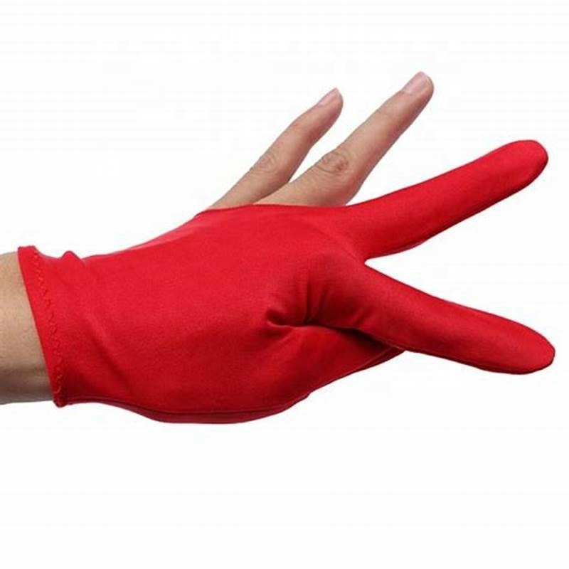 Fashion Men Hand Protection 3 Finger Billard Accessories Gloves