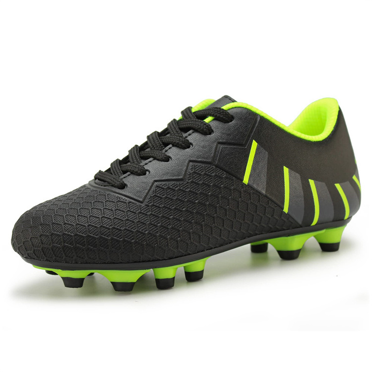 Professional Training Ankle Boots Athletic Sneaker Cleat Shoes High-top Football Soccer Shoes