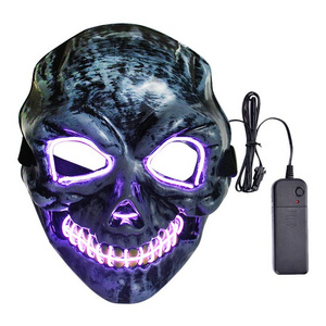 Glow Cool Entertainment Glowing Halloween Poppy Playtime Funny Horror Neon Light Role Playing Terror LED Glowing Party Mask