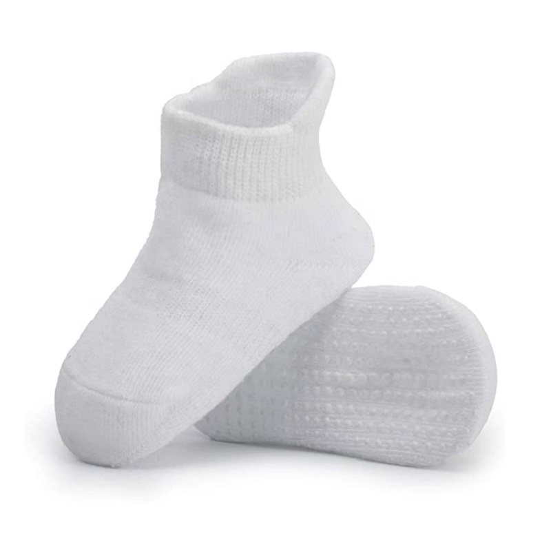 Thicken Comfort Cotton Anti Slip Non Skid Ankle Toddler Kids Boys Girls New Born Baby Socks