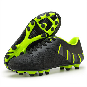 Professional Training Ankle Boots Athletic Sneaker Cleat Shoes High-top Football Soccer Shoes