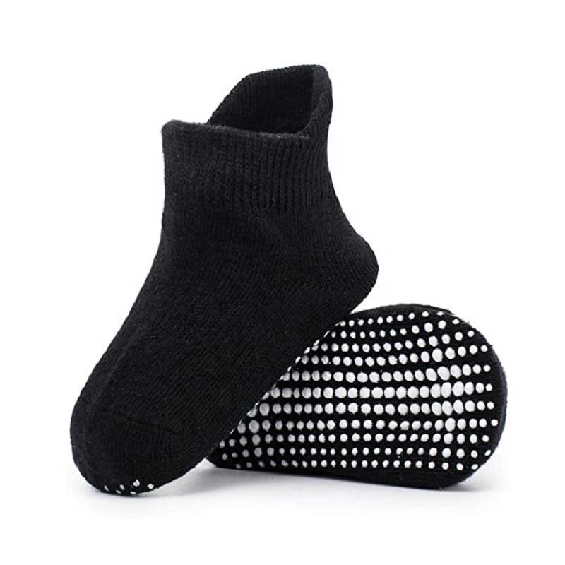 Thicken Comfort Cotton Anti Slip Non Skid Ankle Toddler Kids Boys Girls New Born Baby Socks