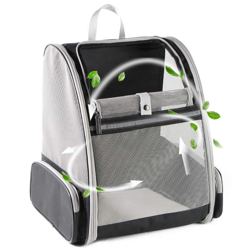 Ventilated Design Safety Straps Buckle Support Travel Hiking Walking  Outdoor Use Small Cats Dogs Pet Backpack Carrier