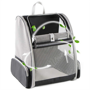 Ventilated Design Safety Straps Buckle Support Travel Hiking Walking  Outdoor Use Small Cats Dogs Pet Backpack Carrier