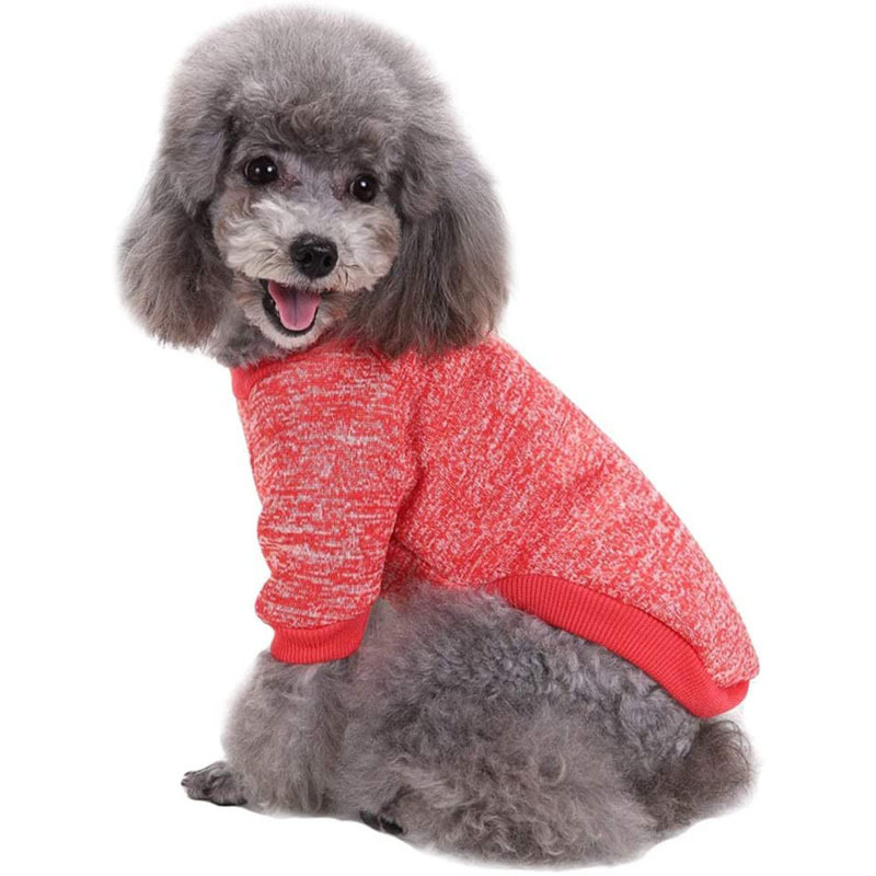 Pup Dogs Shirt Winter Puppy Sweaters Soft Thickening Warm Pet Dog Clothes Knitwear Dog Sweater