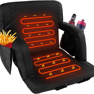 Folding Outdoor Sport Events Back Support Reclining Positions Armrests Gymnasium Stadium Heated Seats