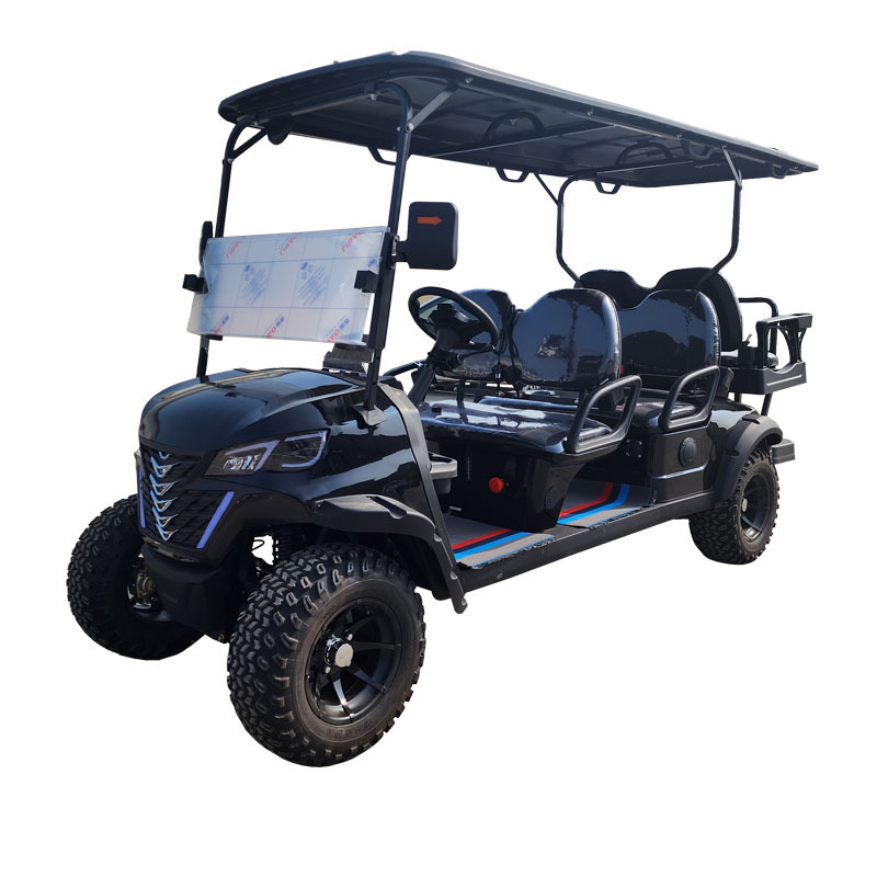 4 Seats 2+2 Seats 12/14 inches Tire Off-road gas powered Golf Cart