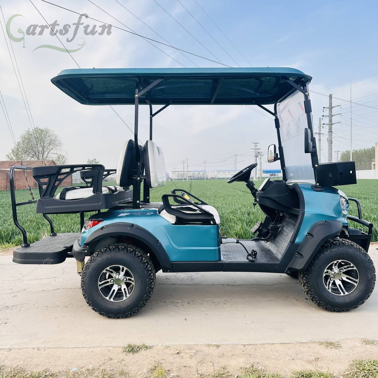 4 seater with off-Road tire golf hunting Cart 4 Seat off-Road Golf Buggy