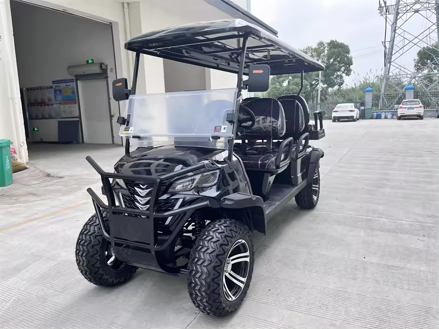 Long Range Resort Car Gas Powered Golf Cart Buggy Sightseeing Scooter