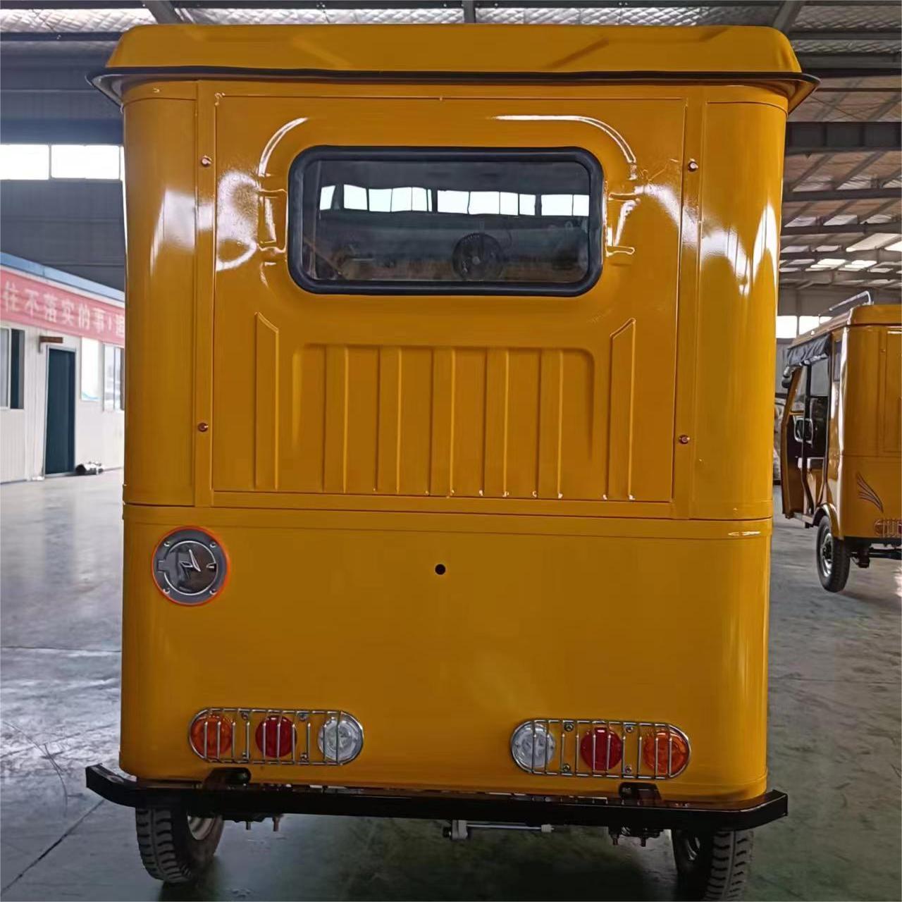 Customization Wheel Cleaning Tricycle for Garbage Loading Using  Electric Rickshaw Triciclo Electrico for Adult