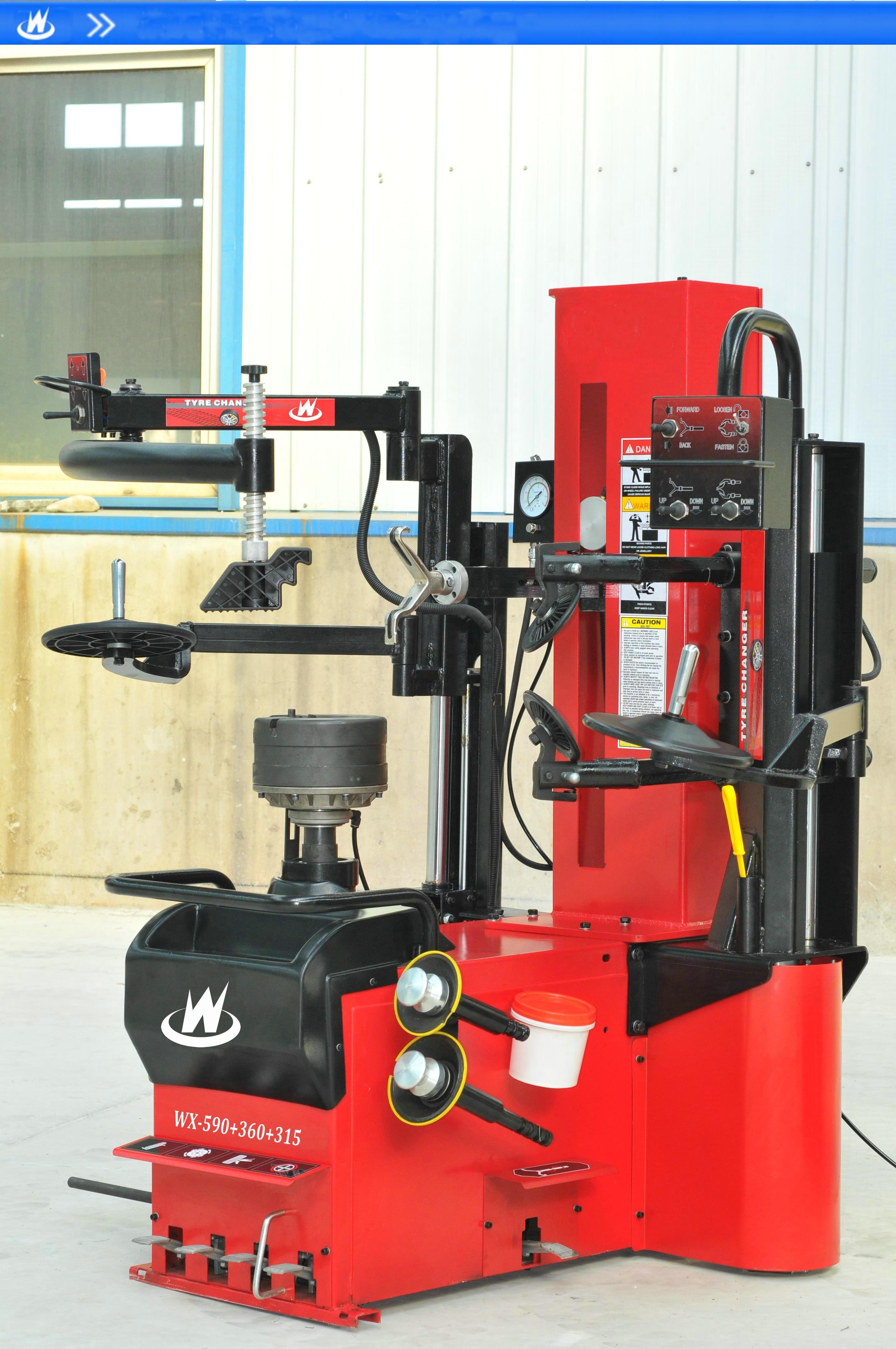 Full Automatic Tire Changer , Heavy Duty Truck Tyre Changer , Tire repair machine WX-575+340+313