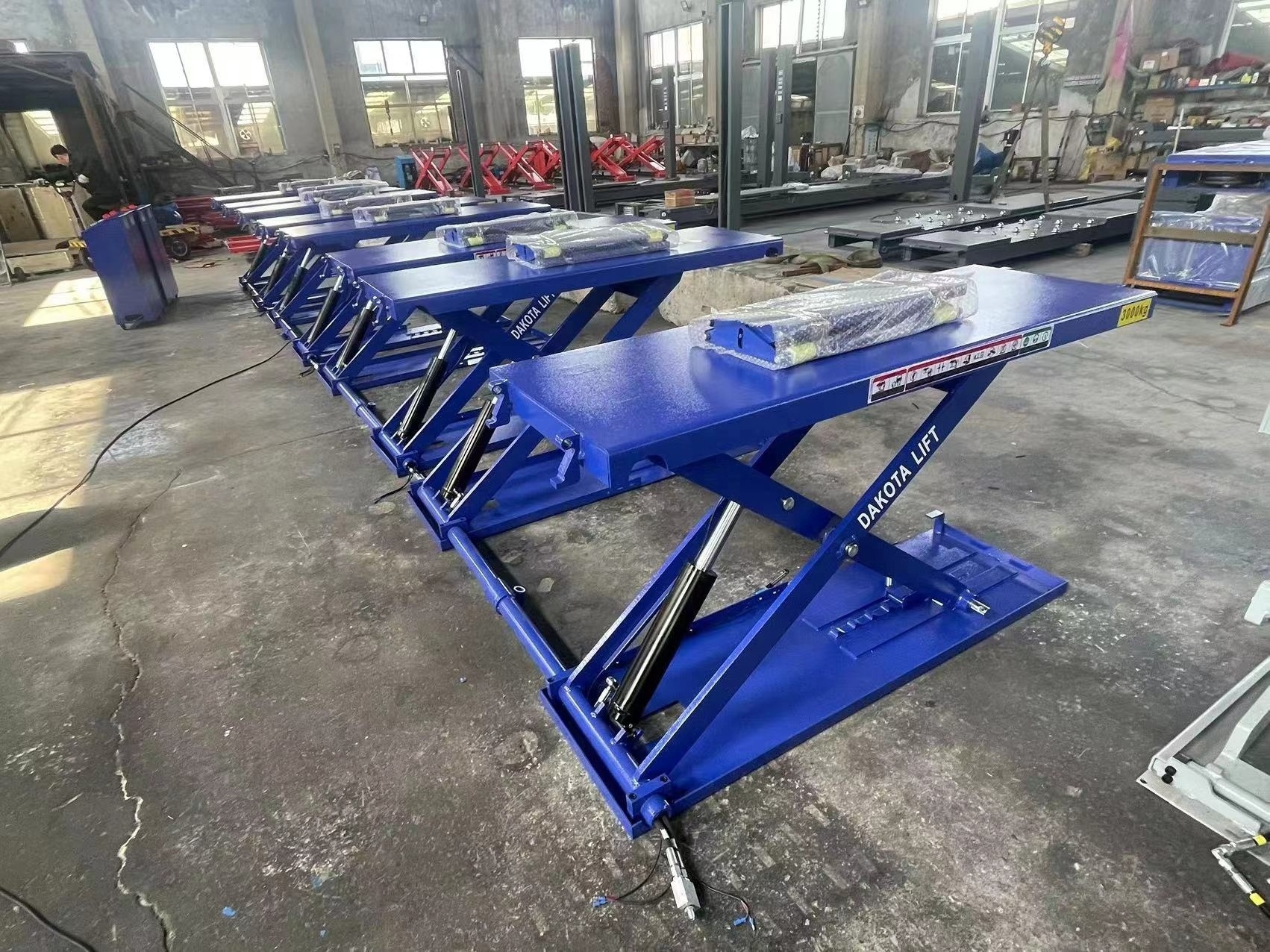 Crossing Scissor Car Lift WX-SC-3000B