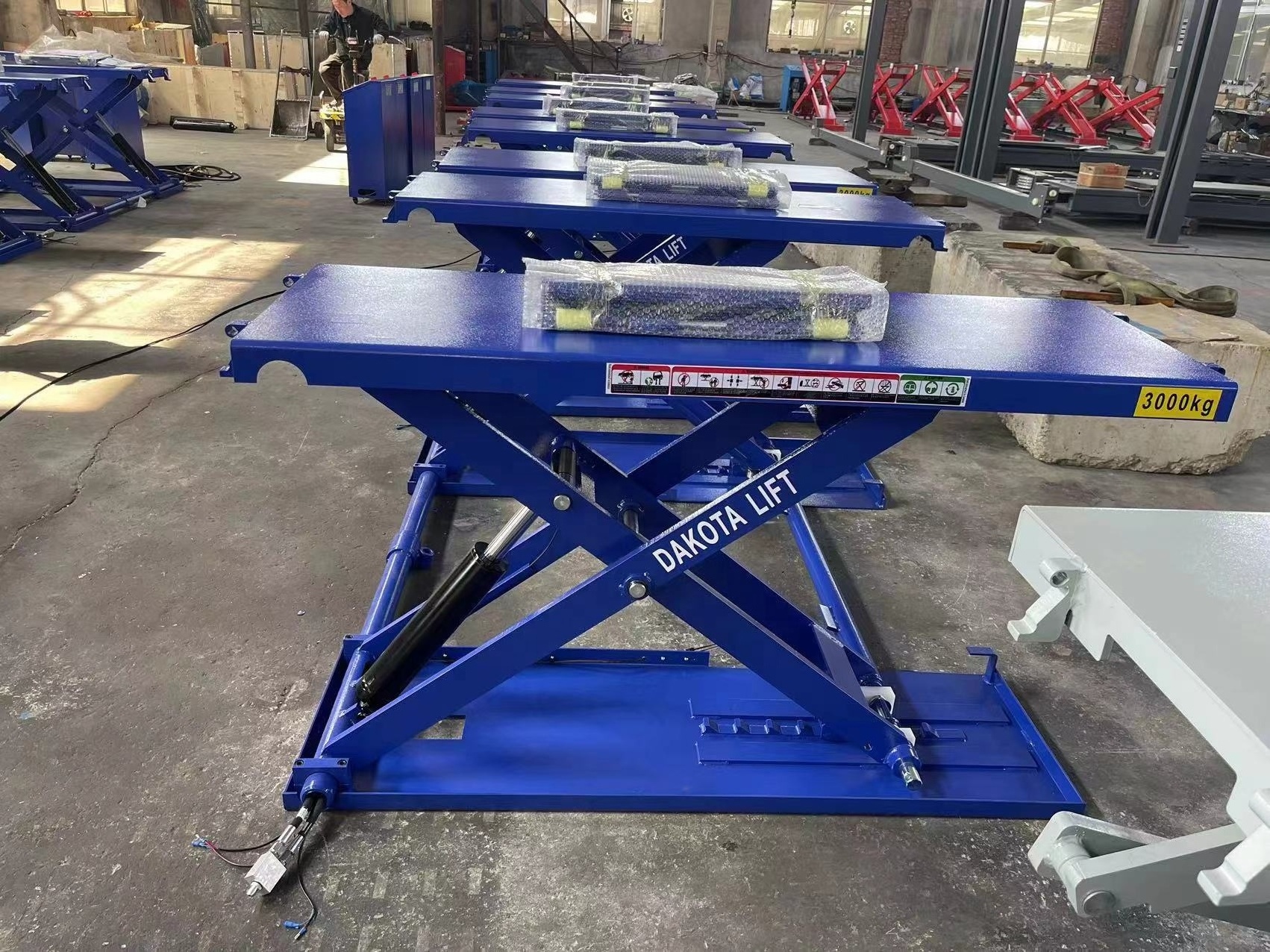 Crossing Scissor Car Lift WX-SC-3000B