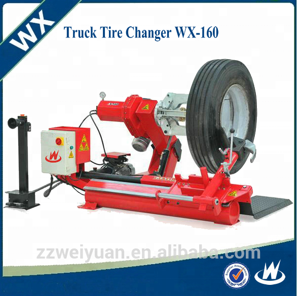 The High Quality Efficiency And Dispatch Full Automatic Tyre Changing Machine, Manual Truck Tyre Changer Machine WX-160